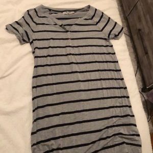 Striped T-Shirt Dress